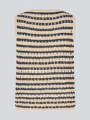 Beige gestreepte top vestermd