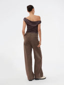 Bruine jeans isoldemd dye pants