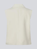 Creme gilet galemd vest