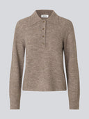 Donker bruine polo treemd