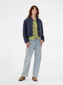 Donkerblauwe jas uffemd Jacket