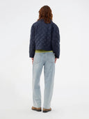 Donkerblauwe jas uffemd Jacket
