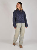 Donkerblauwe jas uffemd Jacket