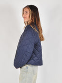 Donkerblauwe jas uffemd Jacket