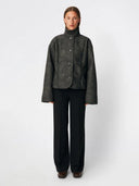 Donkergrijze jacket coralinemd