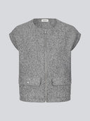 Grijzs vest bibbermd