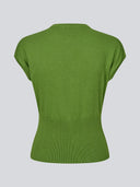 groen mouwloos vest bernadettemd