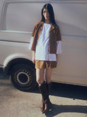 Paisley blouse apricotmd