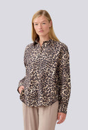 Leopard print blouse moodmd