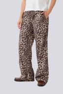 Leopard print broek moodmd