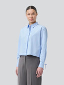 Licht blauwe blouse poemymd