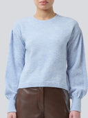 Licht blauwe trui patrickmd o-neck