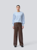 Licht blauwe trui patrickmd o-neck