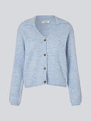 Licht blauwe cardigan patrickmd