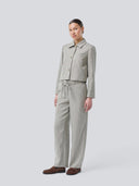 Licht bruine pantalon popemd pants