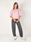 Roze gebreide top petronellamd