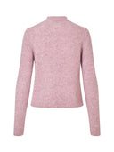 Roze wolmix vest treemd cardigan