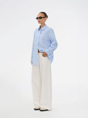 Gestreepte blouse viggemd stripe shirt