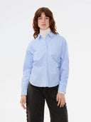 Lichtblauwe blouse siobanmd