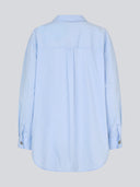 Lichtblauw gestreepte blouse rowanmd