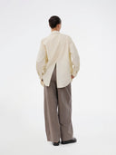 Gestreepte blouse viggemd stripe shirt