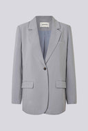 Lichtgrijze blazer gale
