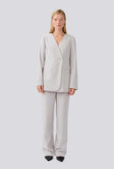 Lichtgrijze pantalon heartmd