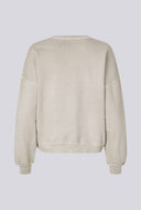 Lichtgrijze sweater niarnmd