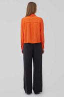 Oranje blouse hudgesmd shirt