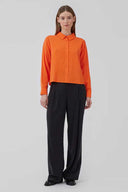Oranje blouse hudgesmd shirt