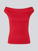 Off-shoulder top himamd