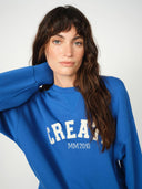 Blauwe sweatere mmcelli