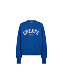 Blauwe sweatere mmcelli