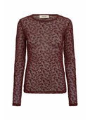Bordeaux mesh top mmloretta