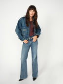 Blauwe mmmarlena nolla jeans