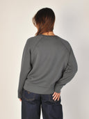Donkergroen sweatshirt abello