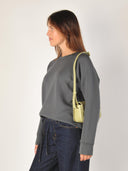 Donkergroen sweatshirt abello
