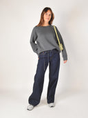 Donkergroen sweatshirt abello
