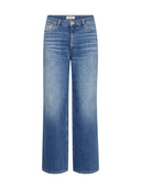 Blauwe wide leg jeans mmdara hera