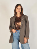 Metallic t-shirt mmnivola o-neck