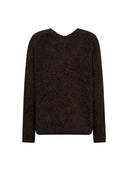 Bruine trui mmthora v-neck