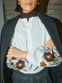 Geborduurde blouse mysa