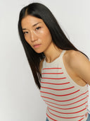 Gesteepte tanktop mmimanja caliz