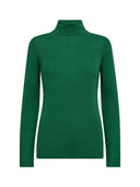 Groene wollen longsleeve bouch