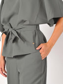 Donkergroene blouse rikala miley