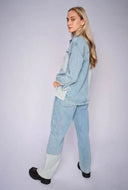 Jeans met patchwork mmrelee