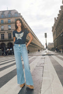 Lichtblauwe jeans colette grendel long