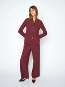 Bordeauxrode pantalon mmleya miley