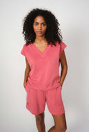 Roze sweatshorts mmnadi
