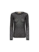 Zwarte mesh longsleeve mmloretta